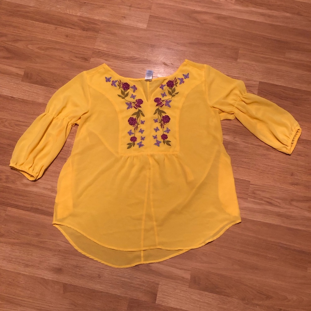 Yellow top